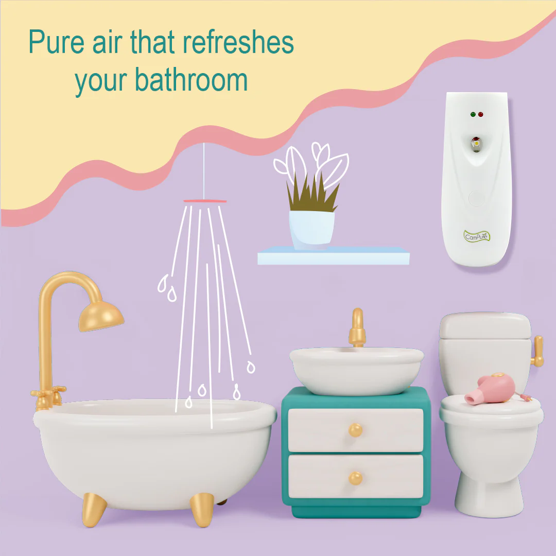 Automatic Machine + Air Freshener Refill Spray - Lavender & Camphor - Image 5