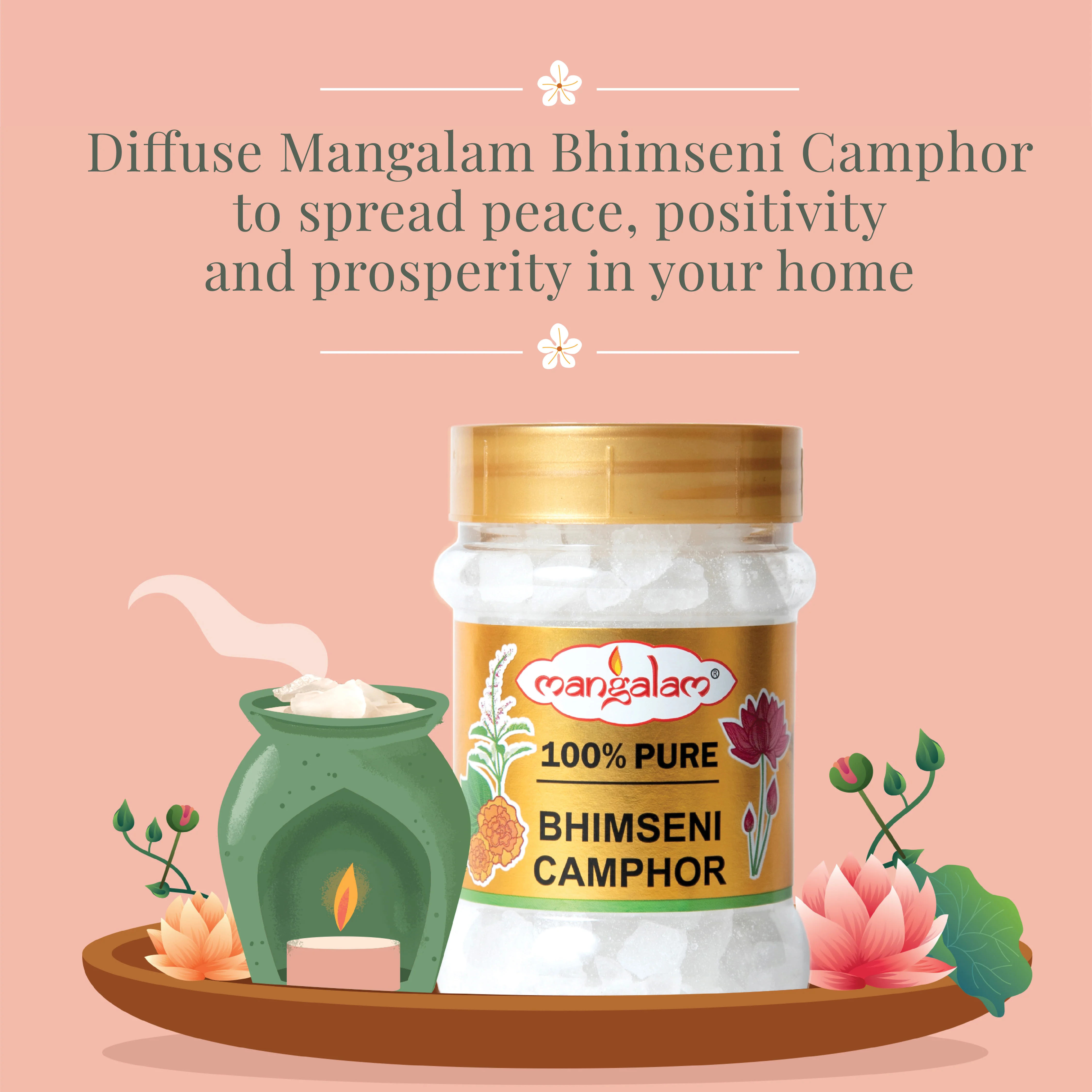 Bhimseni Camphor - 100g - Image 6