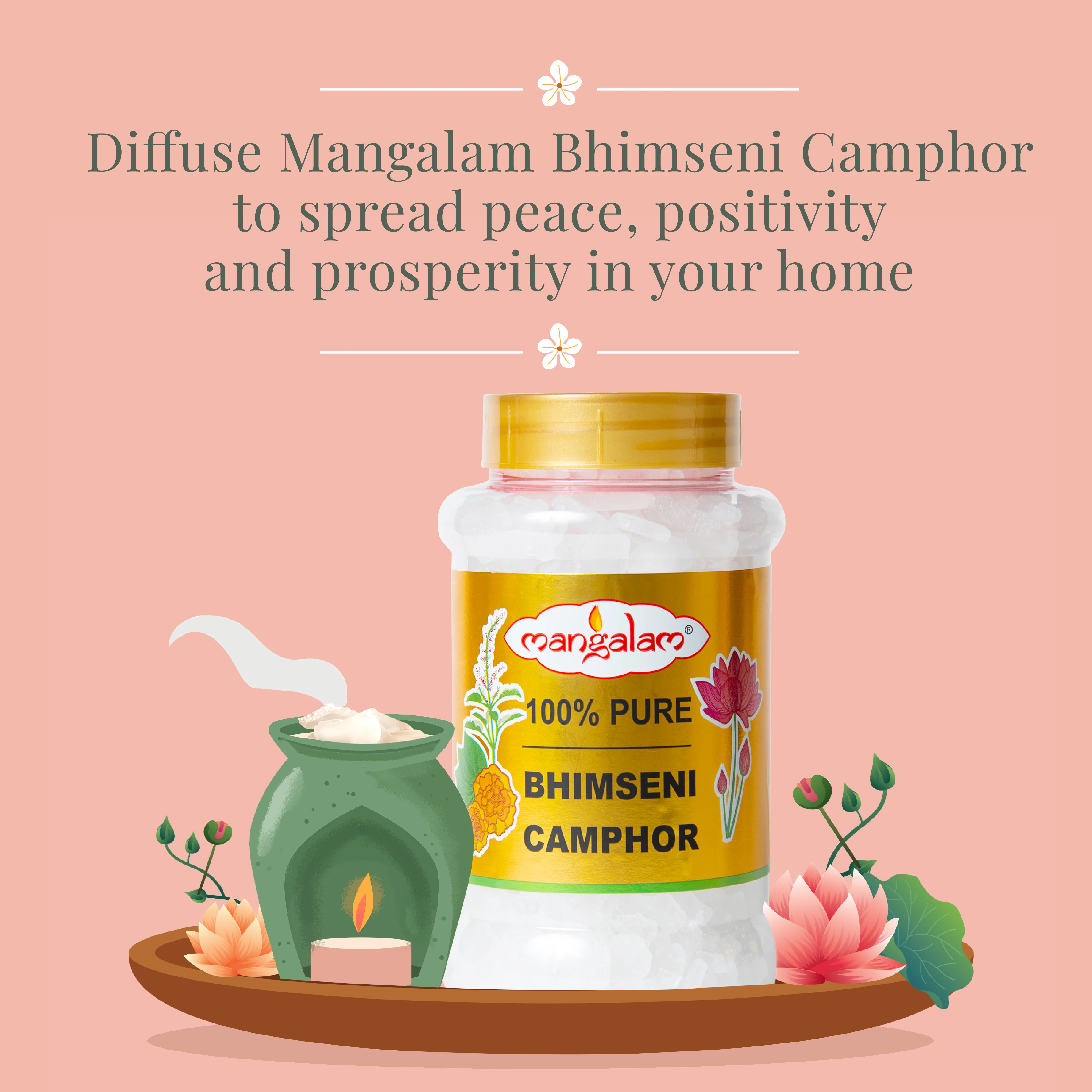 Bhimseni Camphor - 250g - Image 7