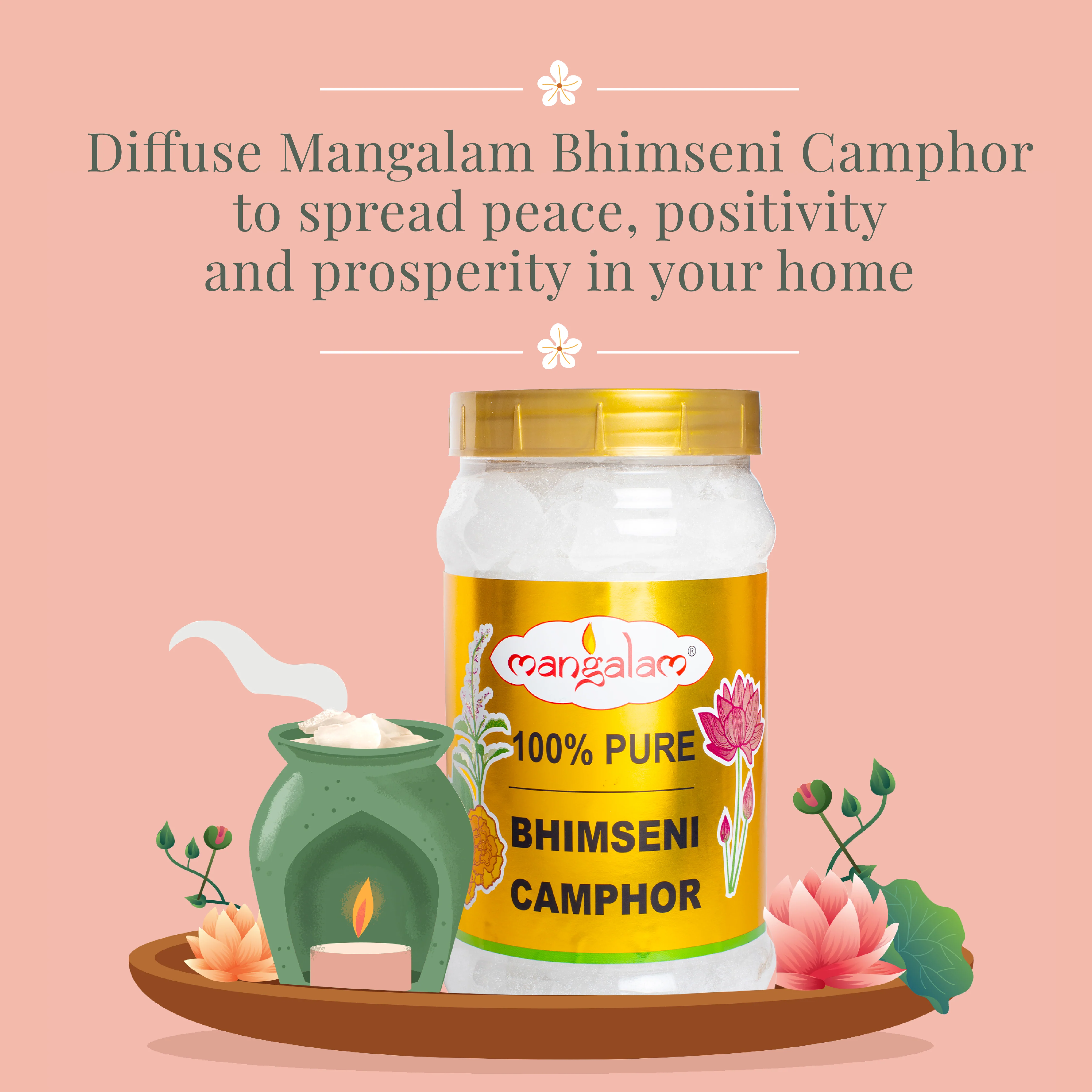 Bhimseni Camphor - 500g - Image 7