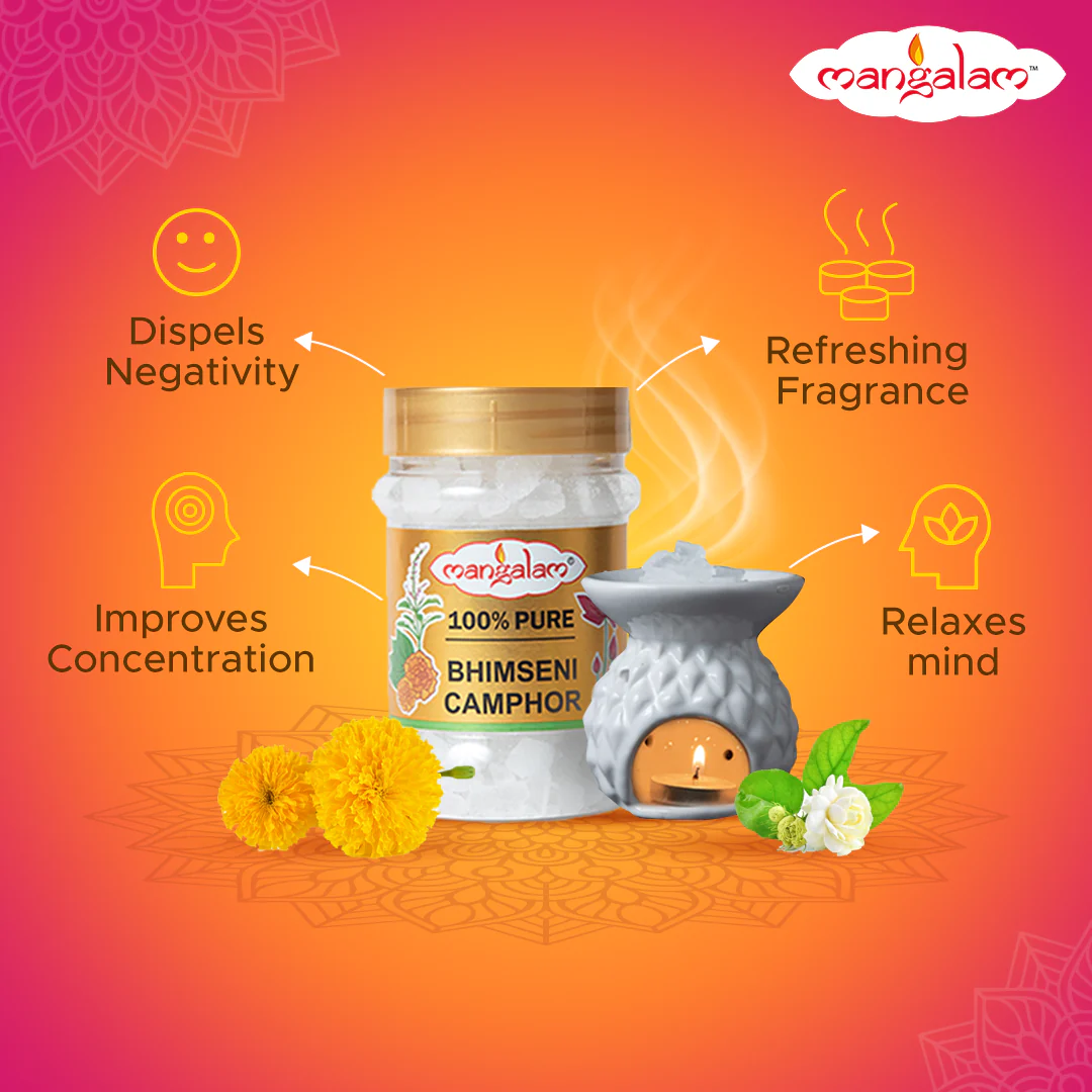 Bhimseni & Tablet Camphor - 100g - Image 5