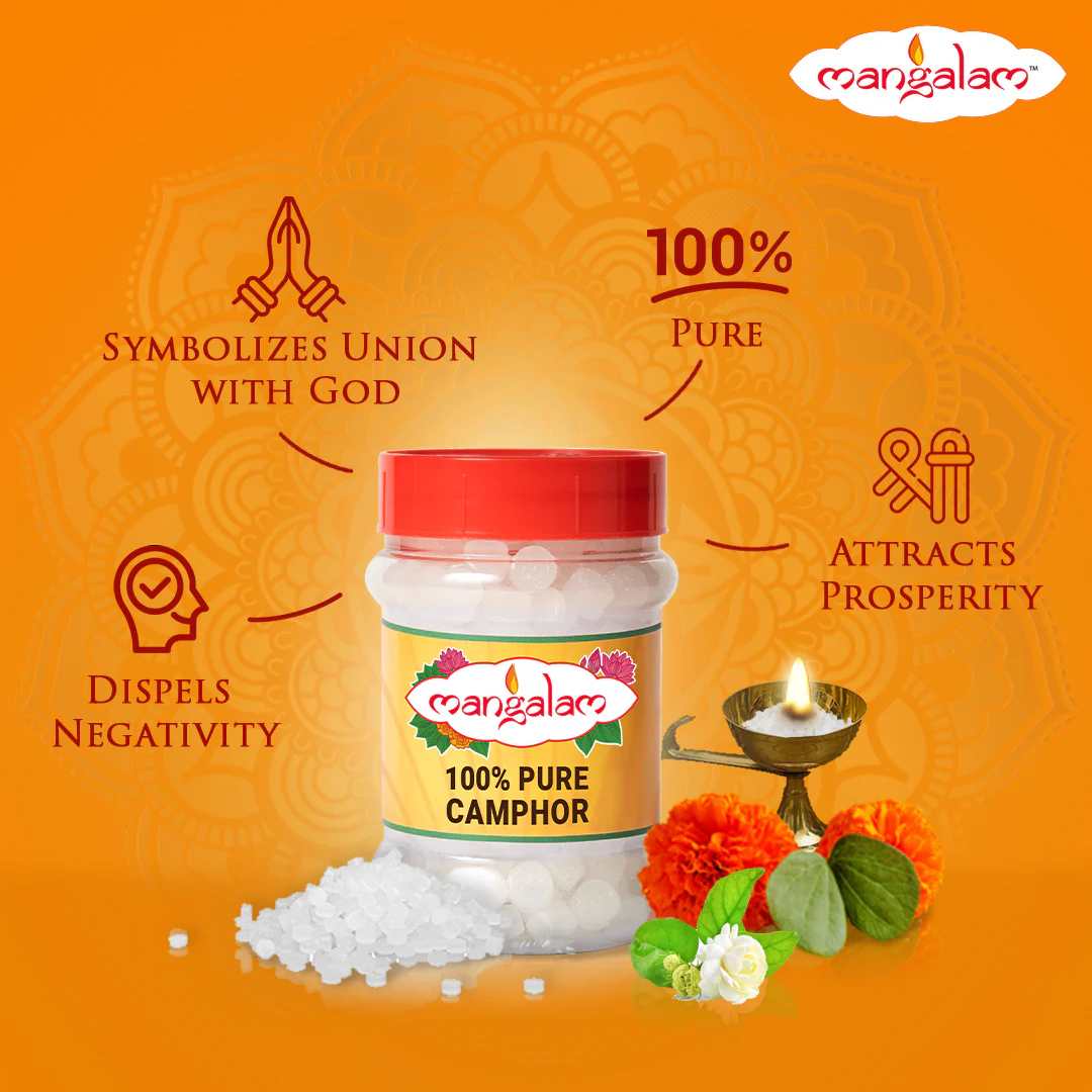 Bhimseni & Tablet Camphor - 100g - Image 6