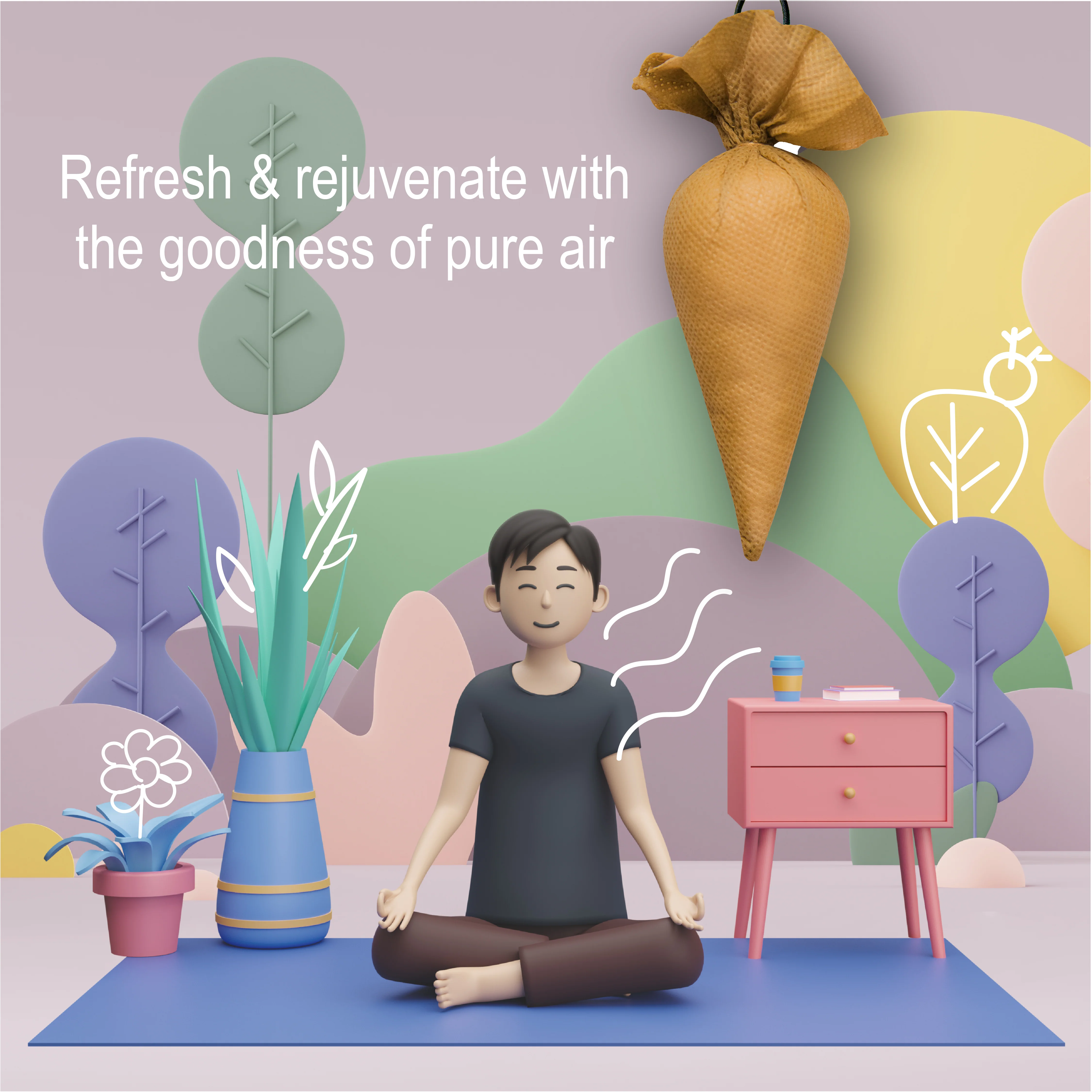 Camphor Cone - Sandalwood - Image 6