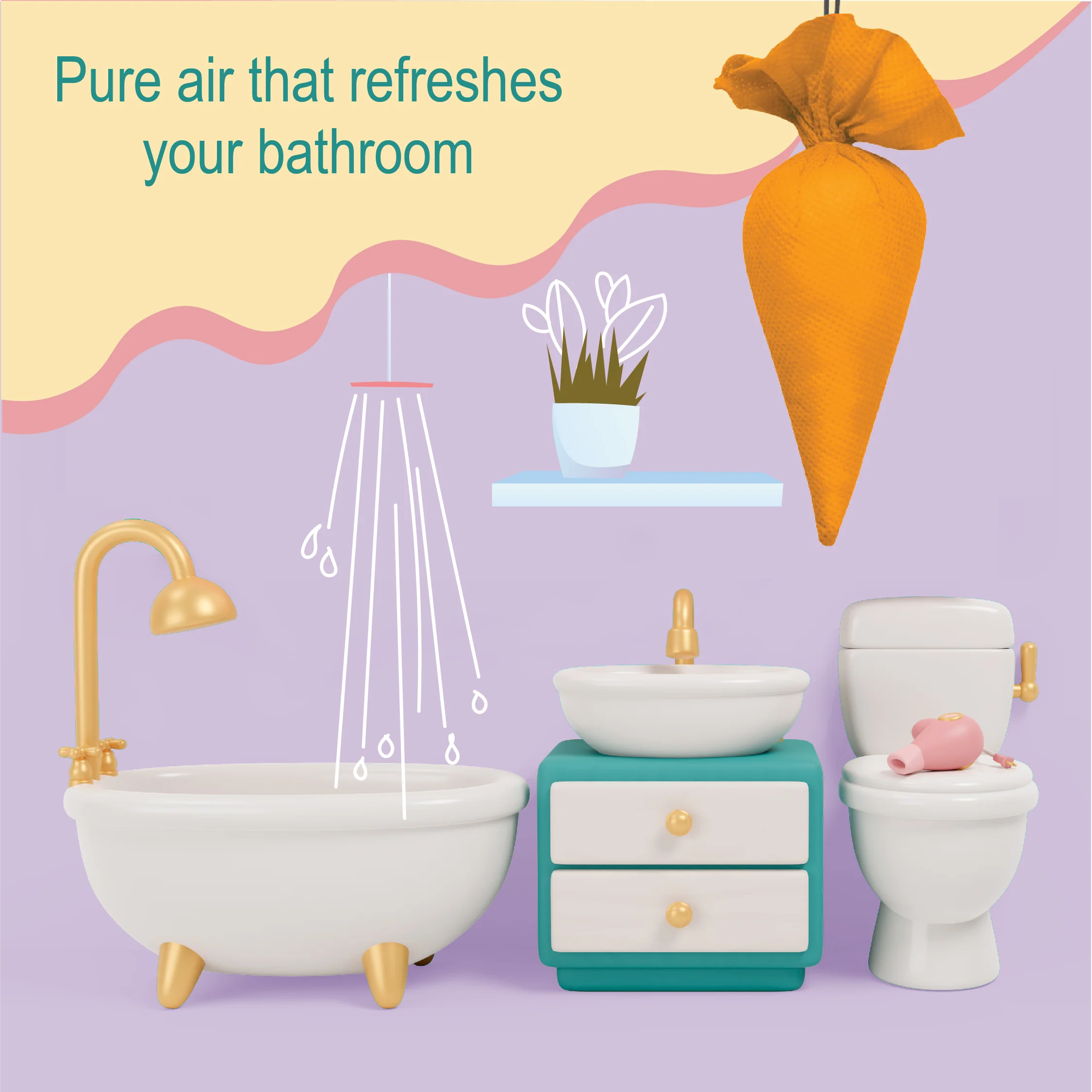 Camphor Cone - Turmeric - Image 3