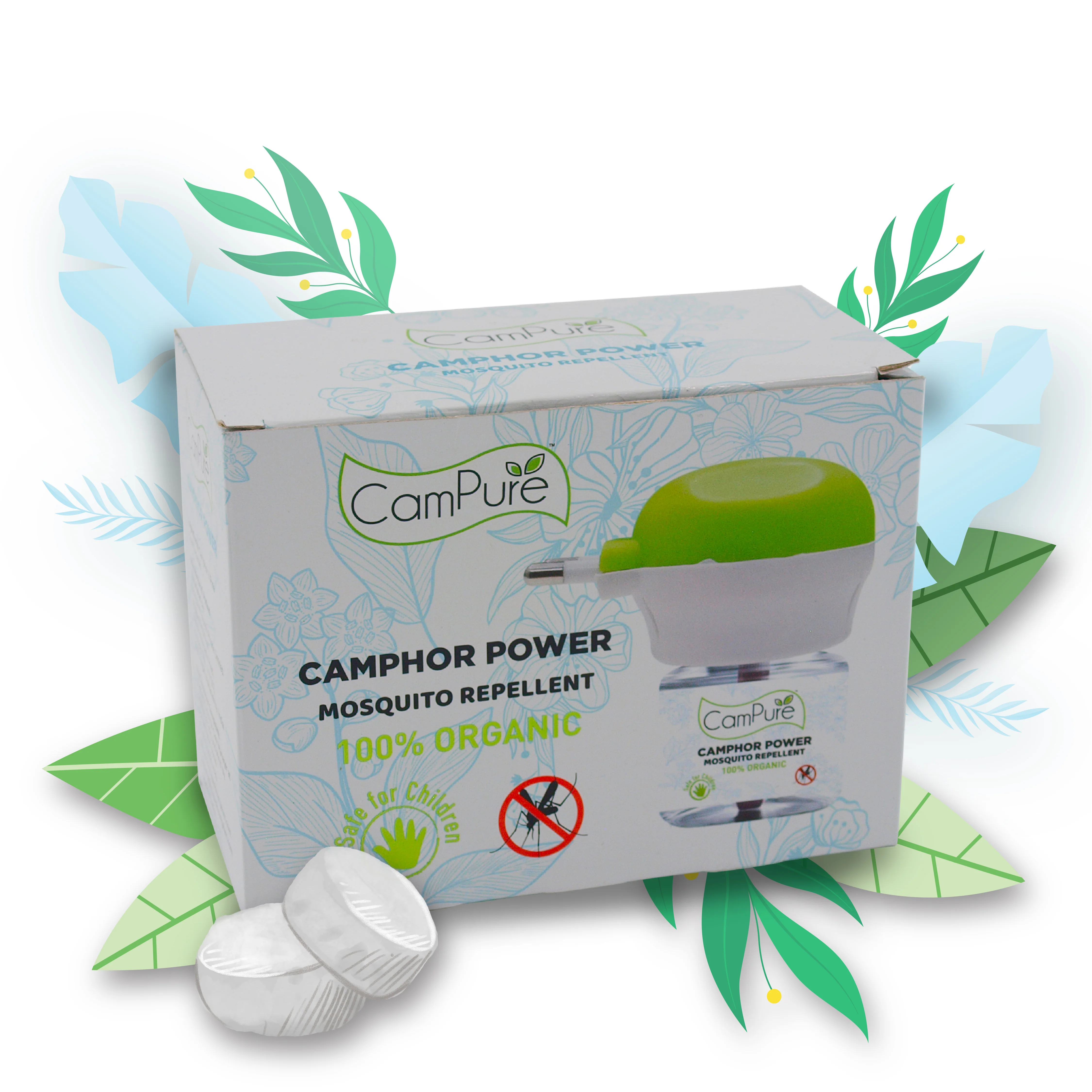 Camphor Mosquito Repellent + Machine - Image 5