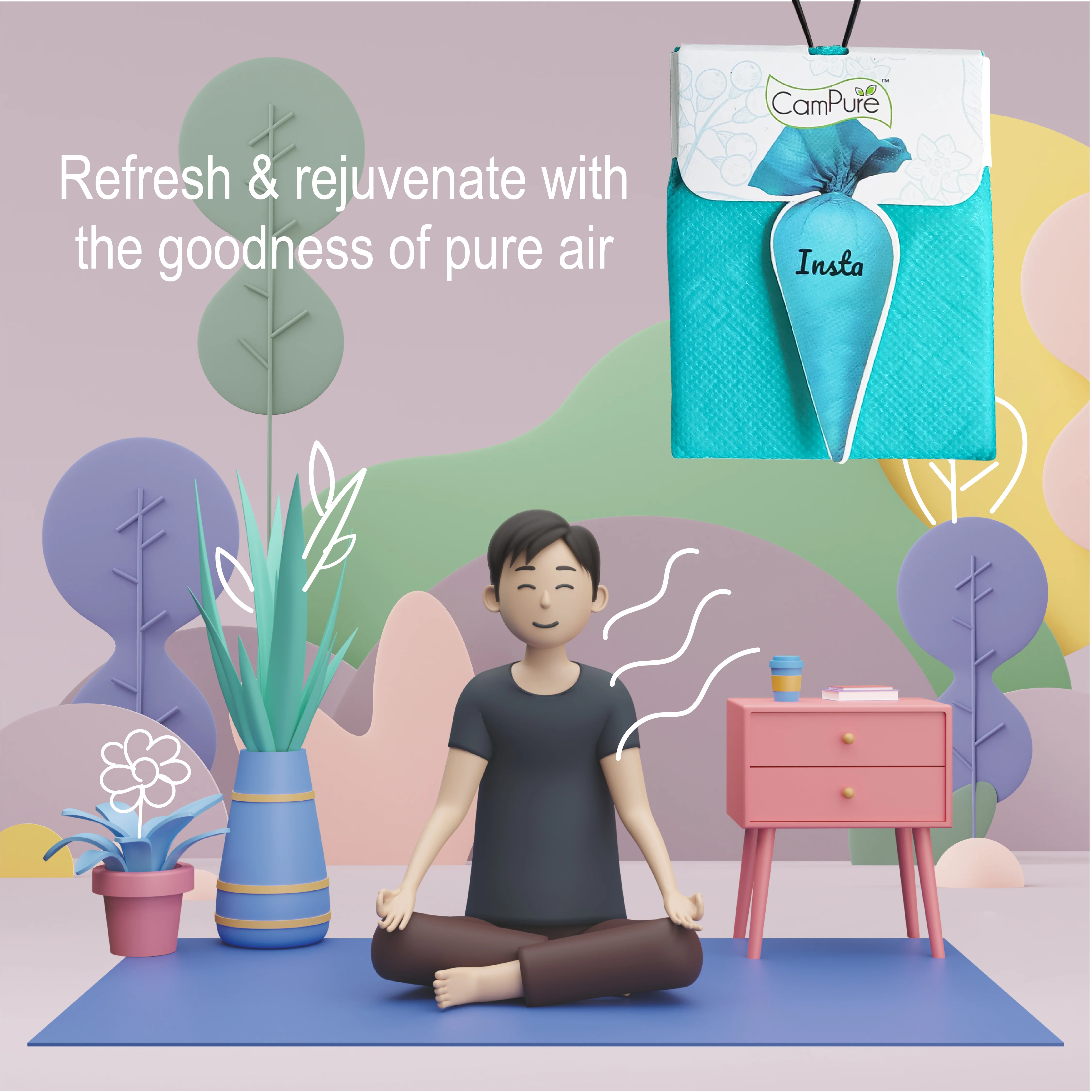 Camphor Insta Pouch - Original (Pack of 3) - Image 4