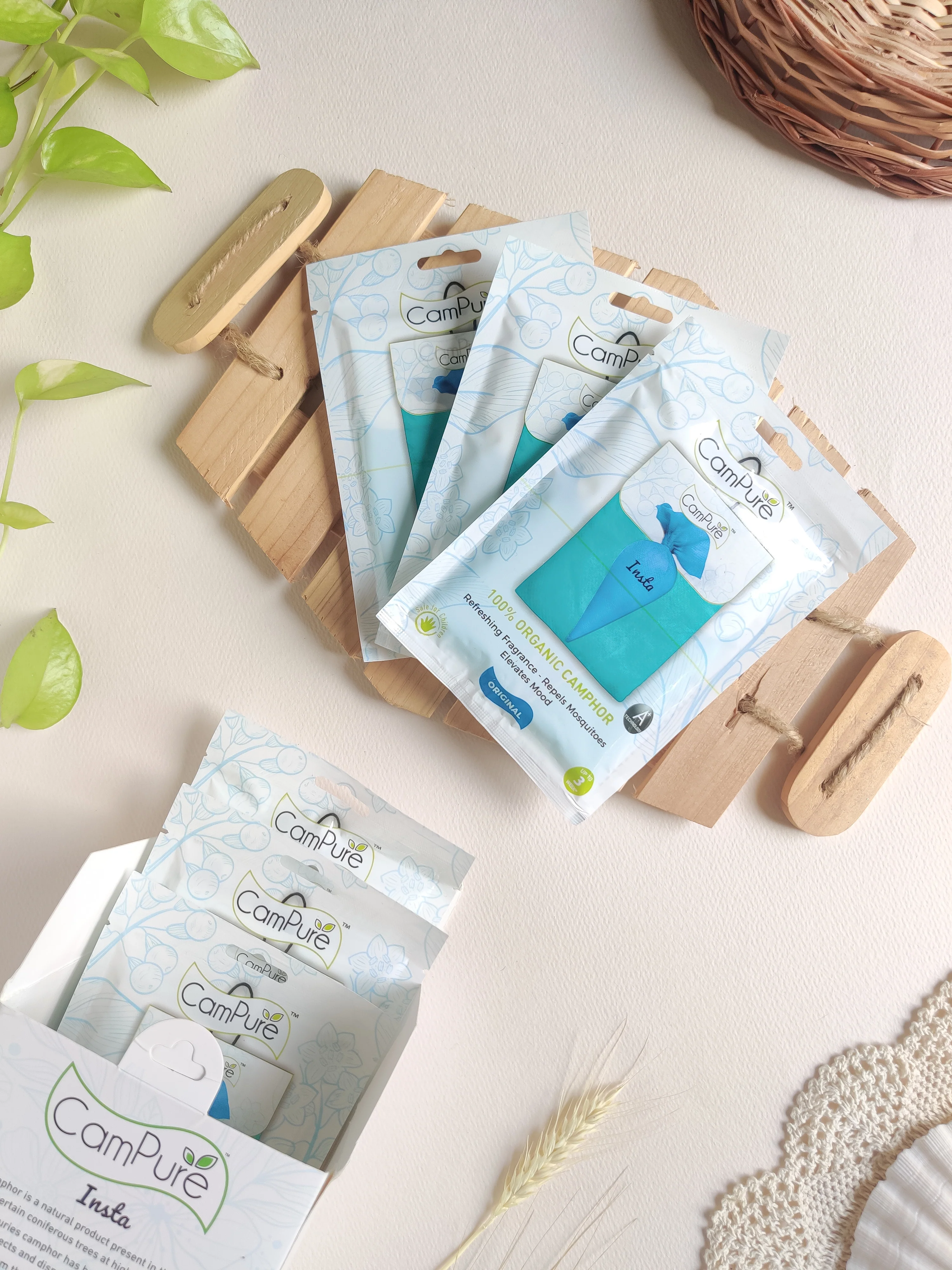 Camphor Insta Pouch - Original (Pack of 6) - Image 10