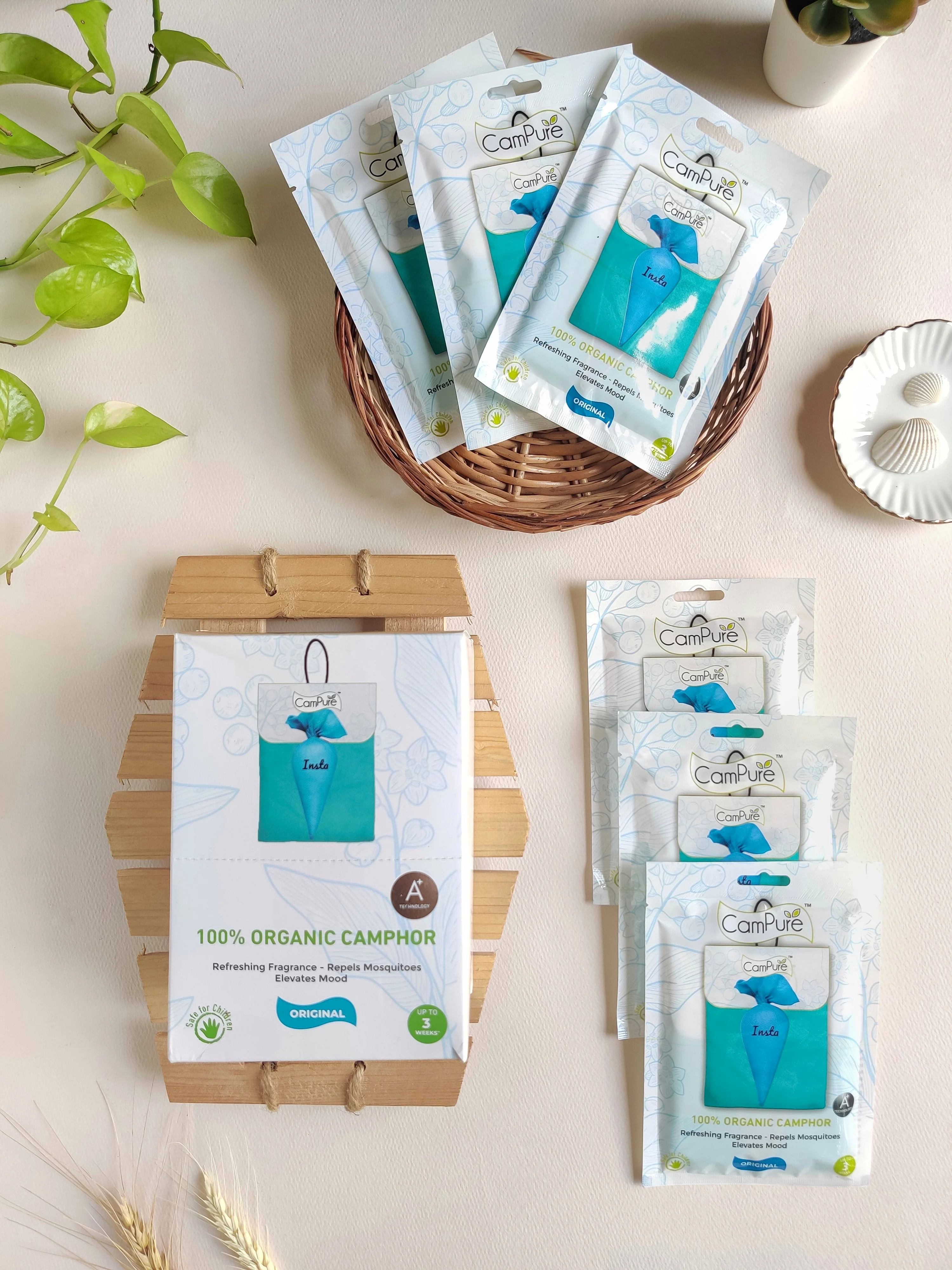 Camphor Insta Pouch - Original (Pack of 6) - Image 8